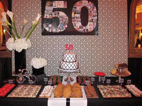 Candy Table Ideas For 50th Birthday Party