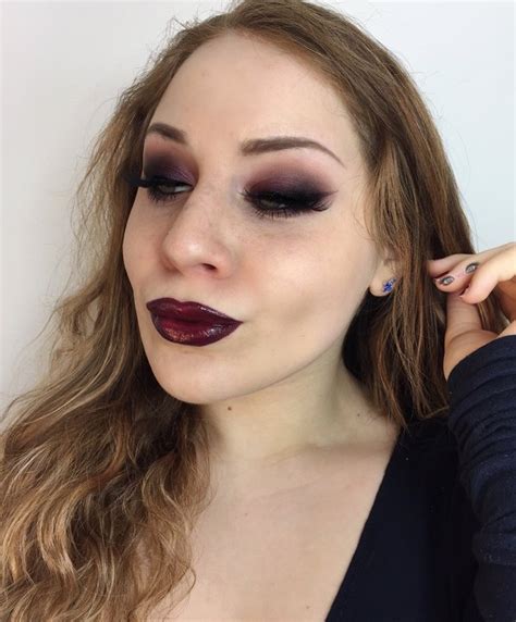 Vampy Berry Lips And Smokey Plum Eyes Lillee Js Lilleejean Photo