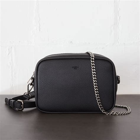 Angela roi grace mini crossbody in blue. Grace Mini Crossbody Signet - Black | Black camera bag ...