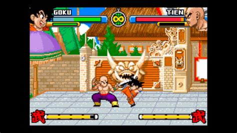 Play as over 30 of your favorite characters in action segments, platform segments and even flying ones! Gokú vs Ten-Shin-Han - Dragon Ball Advance Adventure (GBA) - YouTube