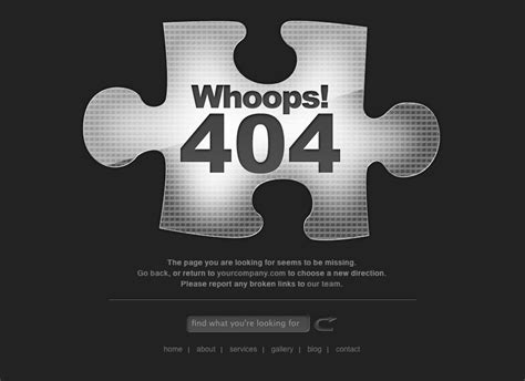 20 Unique Cool 404 Error Pages For Inspiration Wpaisle