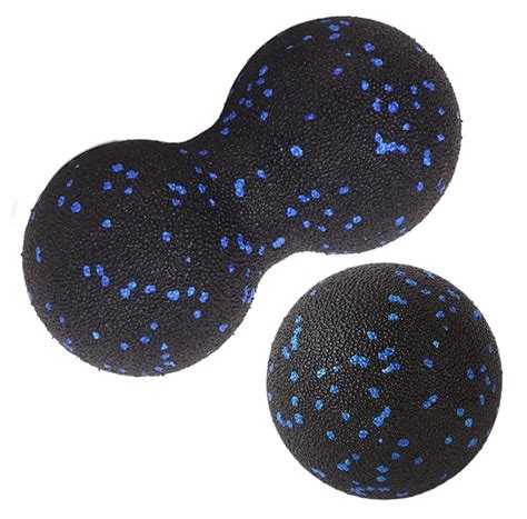 Peanut Massage Ball Trigger Point Therapy Myofascial Release Deep Tissue Fitness Massage