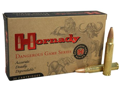 Hornady Dangerous Game Superformance 375 Ruger Ammo 270 Grain Hornady