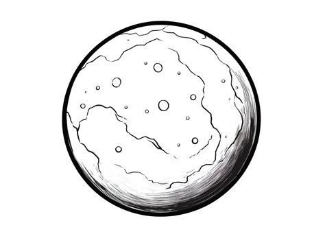 Pluto Planet Coloring Activity Coloring Page