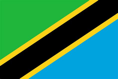 Tanzania Flag Coloring Pages Learny Kids
