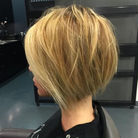 Bob hairstyles have an eternal charm among women; Wispy Short Inverted Bob | Inverted bob haircuts, Choppy ...