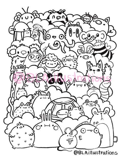 Squishies Coloring Pages Coloring Pages
