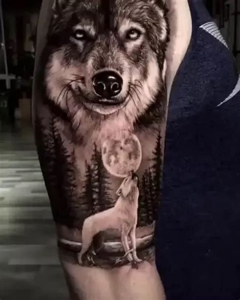 25 Wolf Forearm Tattoo Ideas For Men And Women Page 2 Of 5 Petpress