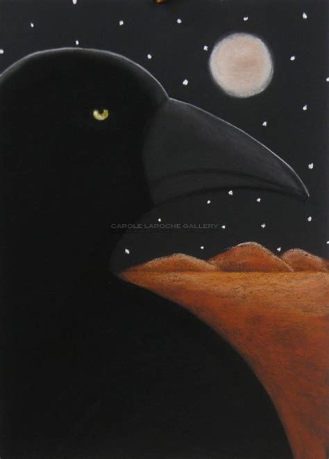 Midnight Raven Limited Edition Giclee On Paper Wframe Size Of 40x32