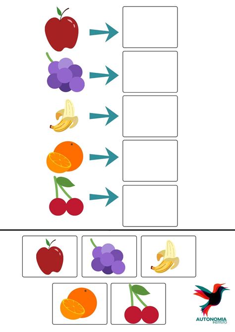 Atividades De Pareamento De Figuras Para Imprimir