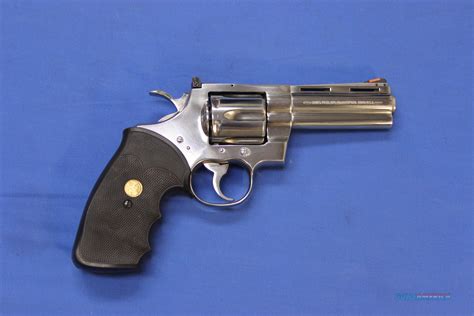 Colt Python 4 Stainless 357 Mag Excellent C For Sale