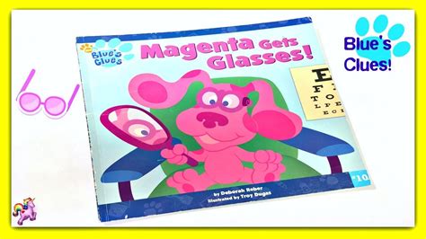 Blues Clues Magenta Gets Glasses Read Aloud Storybook For Kids