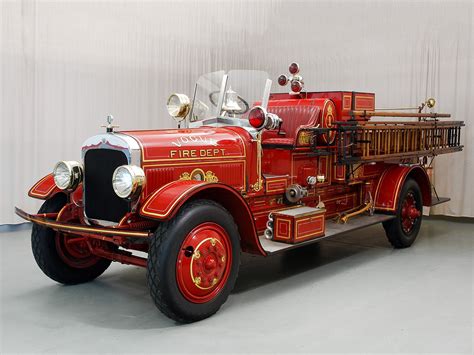 1924 Seagrave 6wt Pumper Firetruck Fire Trucks Fire Truck Room Fire