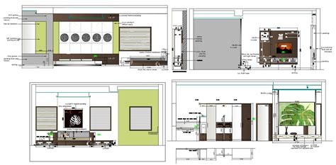Elevation Drawing Of Apartment Design In Dwg File Cadbull Designinte Com