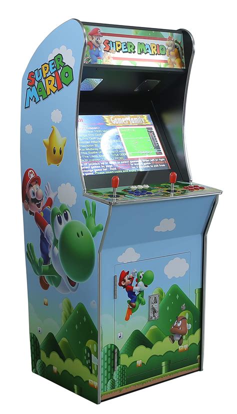 Mario Bros Arcade Cabinet Machine Artwork Graphics Vinyl