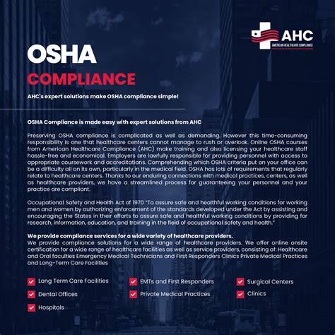 Osha Compliance Training Losha Healthcare Certification Online