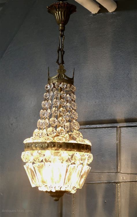 Antiques Atlas Small French Empire Style Tent Chandelier