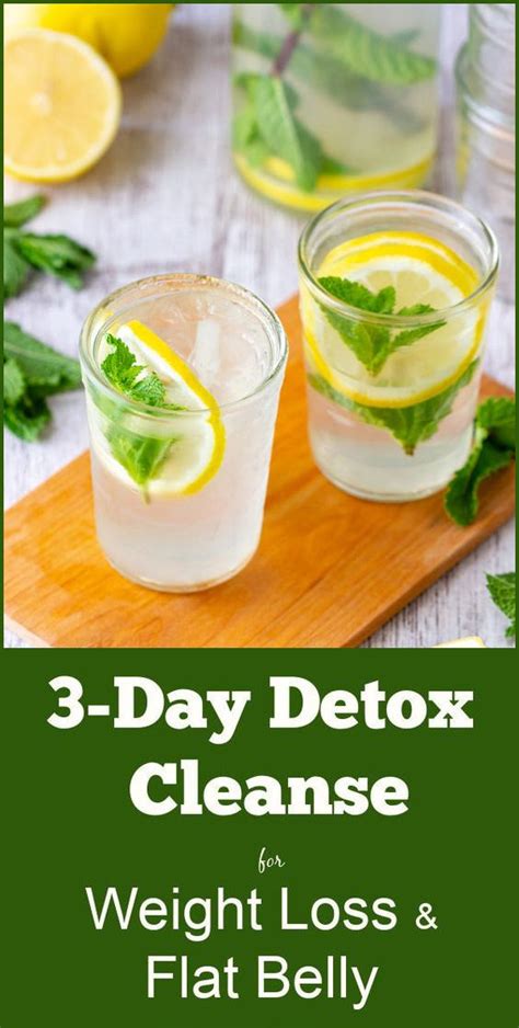 3 Day Flat Belly Detox Cleanse To Lose 7 Pounds By Dr Oz