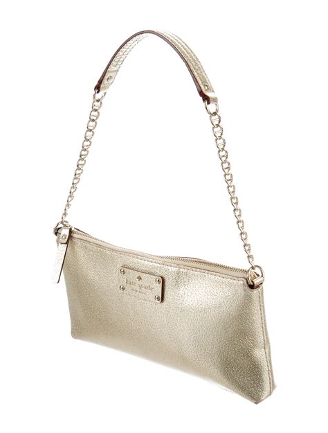Kate Spade New York Metallic Shoulder Bag Handbags Wka62927 The