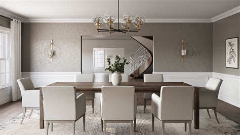Contemporary Modern Classic Transitional Dining Room By Havenly