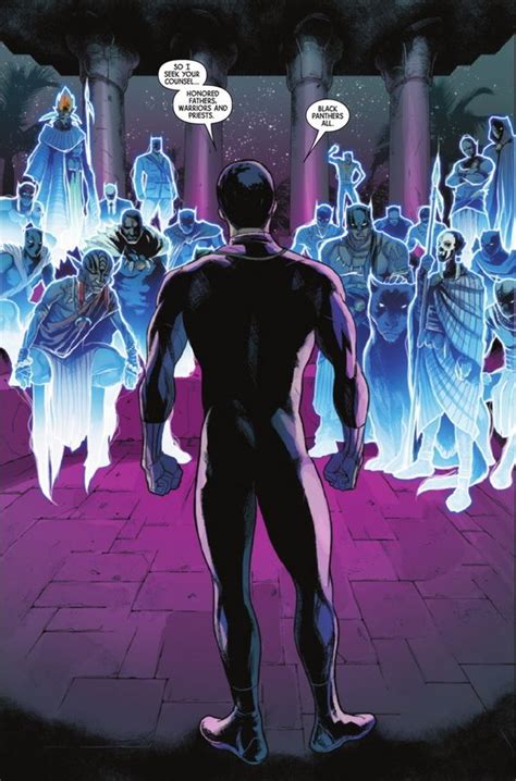 Black Bolt Powers Up Black Panther Talks With His Ancestors In New