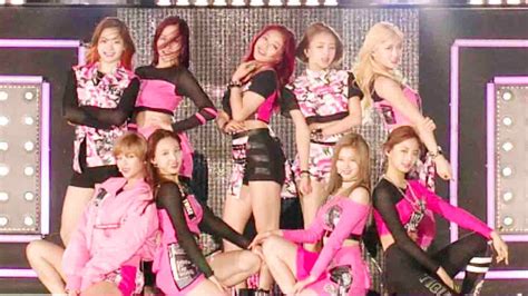 《lovely》 twice 트와이스 ooh ahh하게 like ooh ahh 인기가요 inkigayo 20151101 youtube