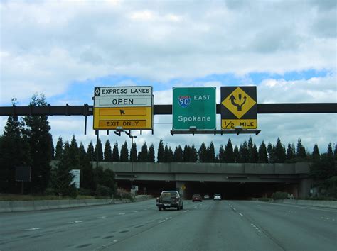 Interstate 90 East Seattle To Bellevue Aaroads Washington