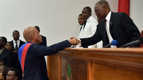 Michel Martelly Quitte Son Poste Haïti Na Plus De Président