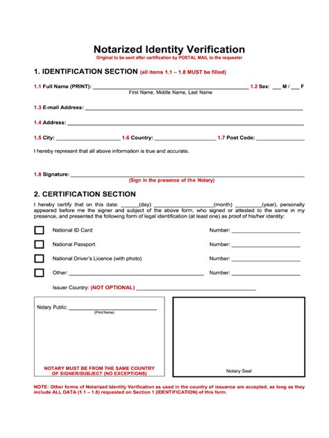 Signature Verification Form 2020 2022 Fill And Sign Printable