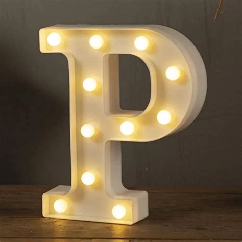 Marquee Led Lights Letter P At Rs 19900 In Chennai Id 2852206868597