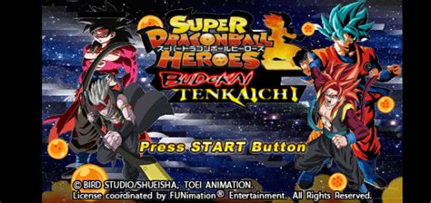 Super Dragon Ball Heroes Budokai Tenkaichi Final V4 Iso