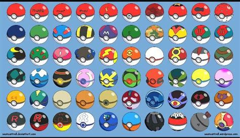 Todas As Poké Bolas Cool Pokemon Wallpapers Pokemon Pokeball