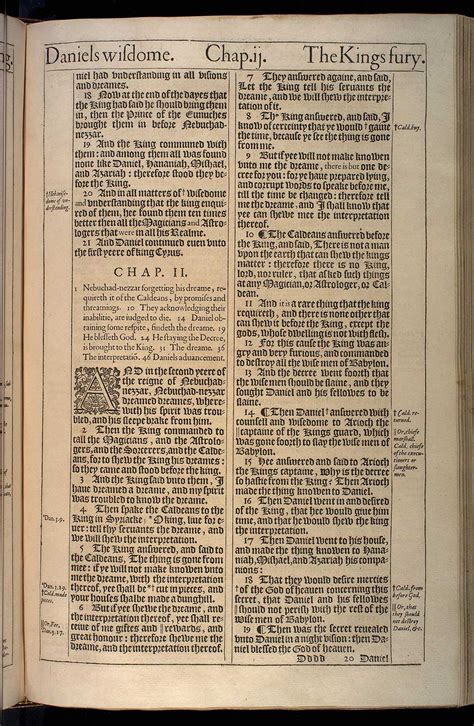 THE BOOKE OF DANIEL. (ORIGINAL 1611 KJV)