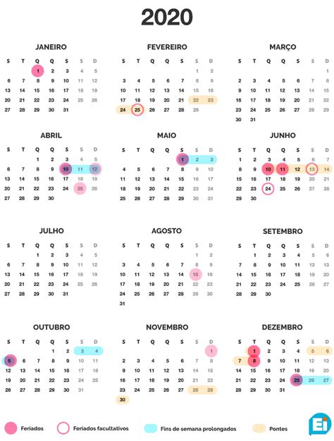 Feriados 2020 | mucha gente pensó que 2020 iba a ser un año cargado de feriados y días no laborables para tomarse un descanso o hacer un viaje; Feriados, fins de semana prolongados e pontes: quando ...