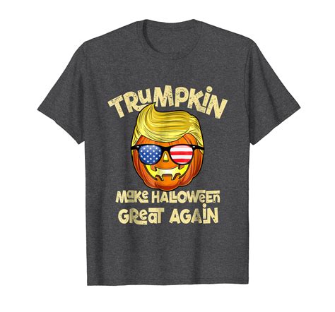 Trumpkin Make Halloween Great Again American Flag T Shirt Ln Lntee