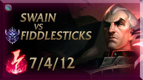 Support Swain Vs Fiddlesticks LoL Ranked Solo Duo P1 Full Game