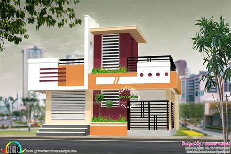 1150 Sq Ft 2 Bhk House Plan Kerala Home Design And Floor Plans 9k