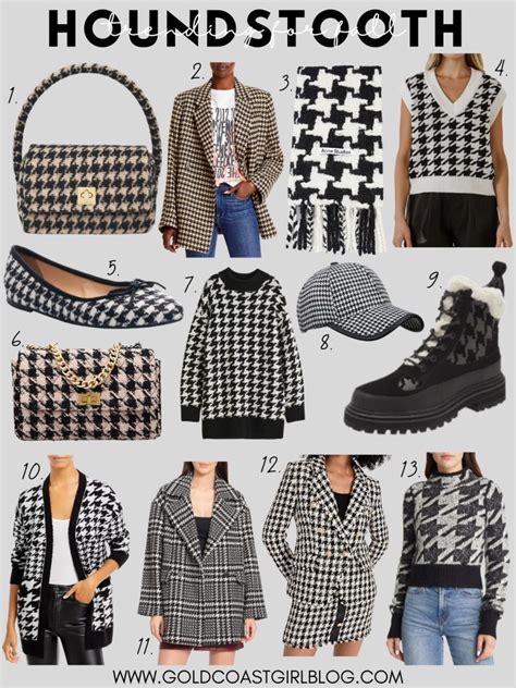 Houndstooth Trend For Fall Gold Coast Girl