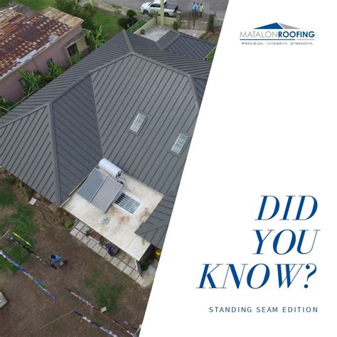 Matalon Roofing Did You Know A Standing Seam Metal Roof