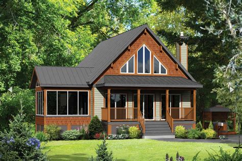 Classic Mountain Cabin 80685pm Architectural Designs House Plans