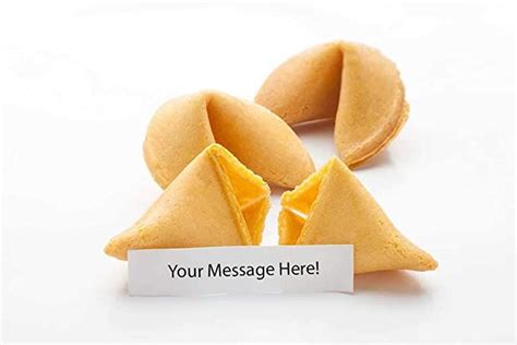 100 Custom Fortune Cookies Individually Wrapped Use Your Own