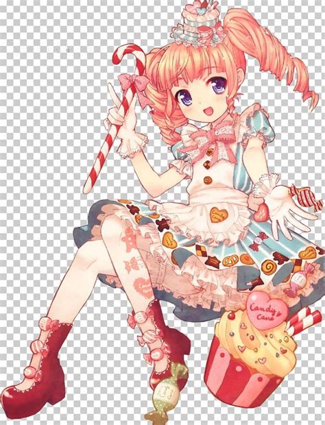 Kawaii Anime Chibi Candy Girl Png Anime Art Candy Candy Girl