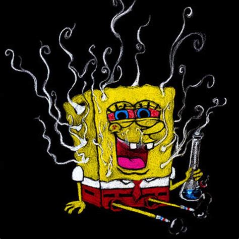 Spongebob Gangster Wallpaper With A Gun