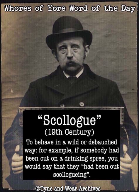 Whores Of Yore On Twitter Word Of The Day Scollogue