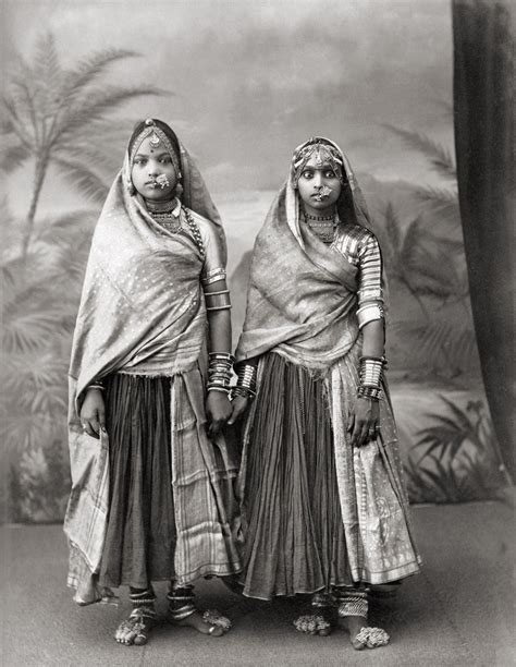 Vintage Studio Portraits Of Indian Women From The Peak Of British