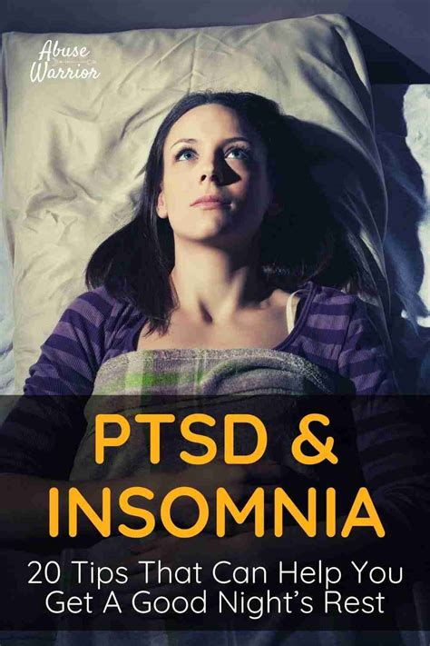 Ptsd And Insomnia 20 Tips That Can Help You Get A Good Nights Rest