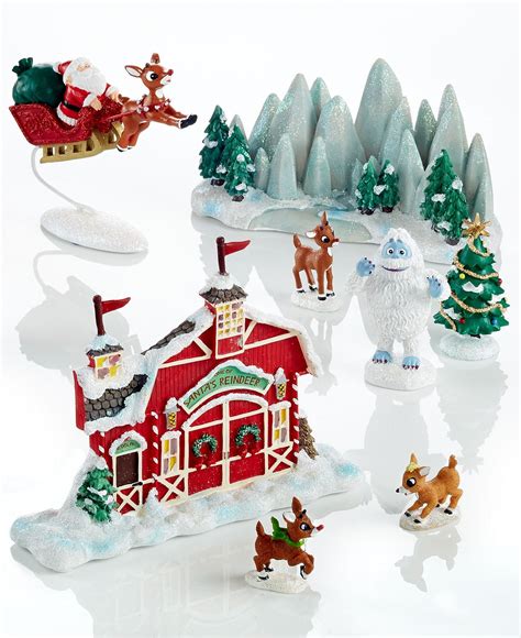 Department 56 Rudolph Village Collection Holiday Lane Macys