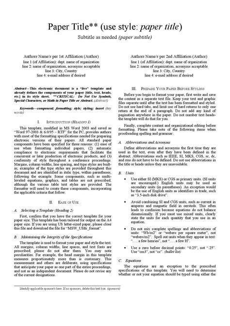 ieee format font size paper submission