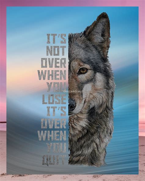 Wolf Poster Motivational Inspirational Quotes Poster I Choose To Be Me