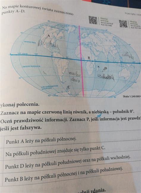 Na Jakiej Półkuli Leży Polska - Oceń prawidłowość informacji zaznacz P jeśli informacja jest prawdziwa